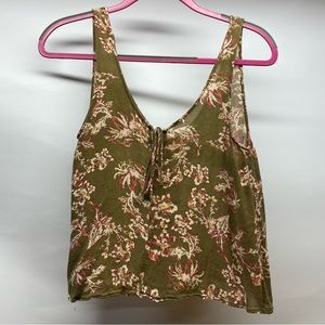 Free People Floral Tank Top